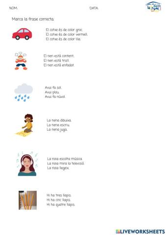 Comprensió lectora català nouvinguts