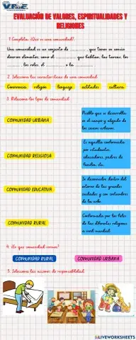 Evaluacion de valores