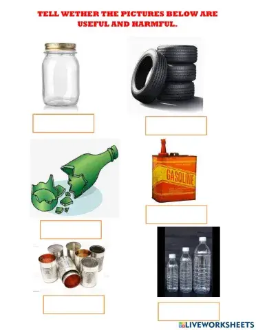 Harmful and useful materials