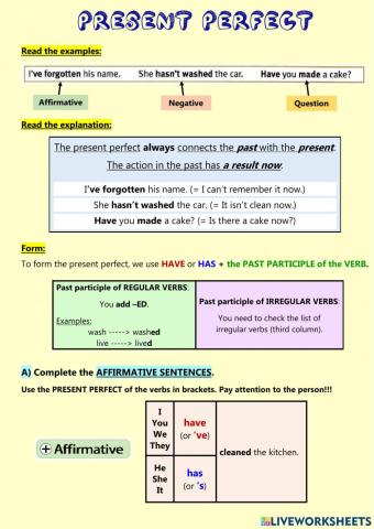 Present Perfect