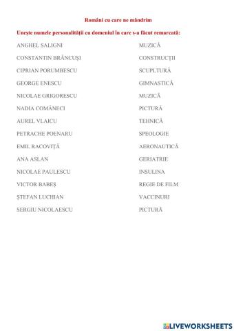 Români cu care ne mândrim