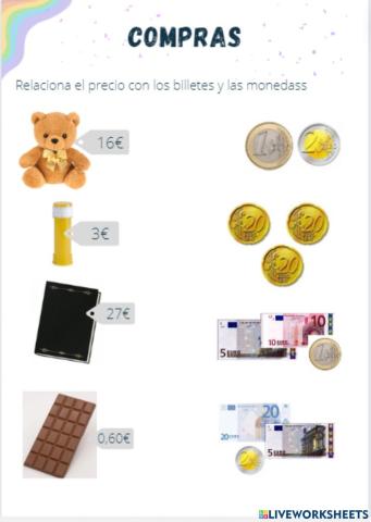 Compras relacionar