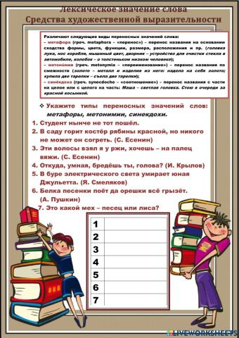 Лексическое значение слова