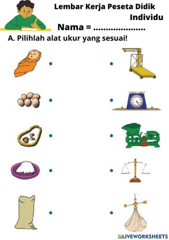 Hubungan antar satuan baku berat