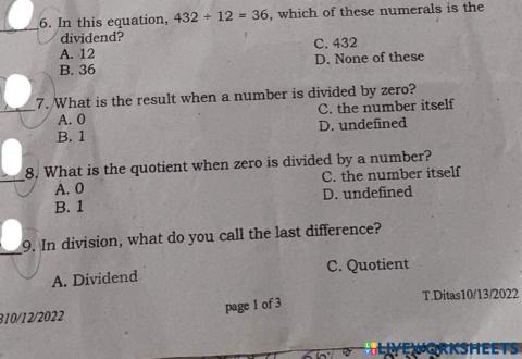 Test2 division