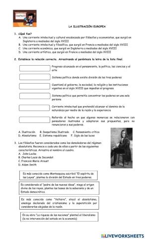 La ilustraciòn europea