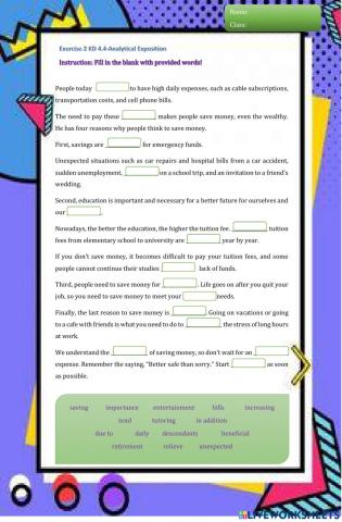 Exercise 2 KD 4.4-Analytical Expostion text