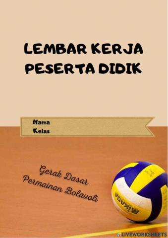 Lembar Kerja Bola Voli