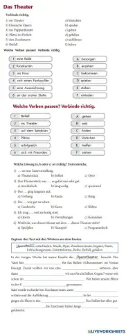 Сотнікова 9 клас. Das Theater