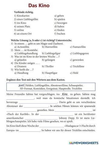 Сотнікова С. 9 клас Das Kino