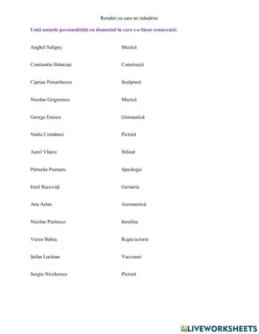 Români cu care ne mândrim