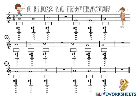 O blues da inspiración