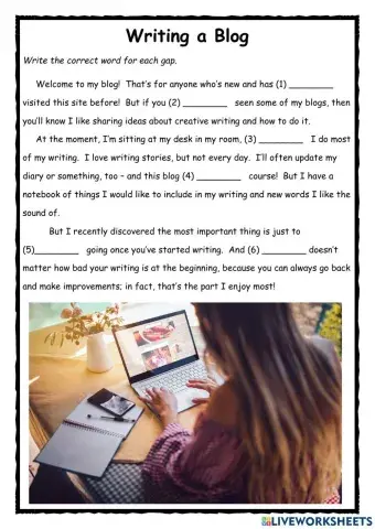 Writing a Blog