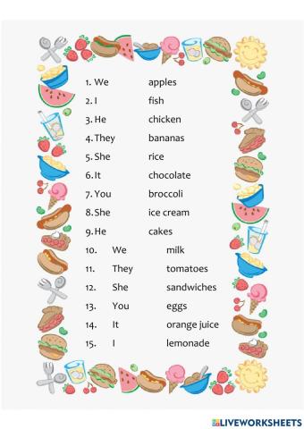 Don't like doesn't like