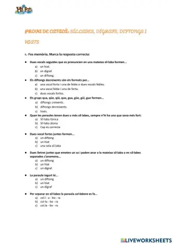 Separació de síl.labes