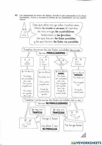 Cuadriláteros paralelogramos