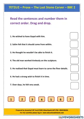 The Last Stone Carver BBE2