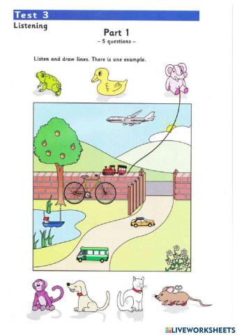 Starter listening test