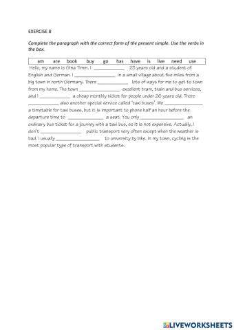 IE0, Unit 8, Language Builder, Exercise 8