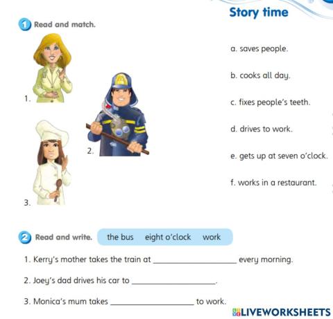 Smart Junior 3 Story time 2