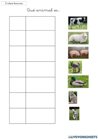 Discriminación auditiva: animales