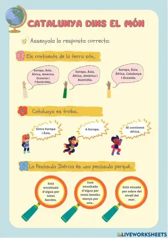 Catalunya dins el món