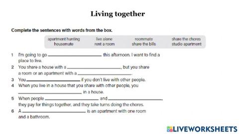 Living together