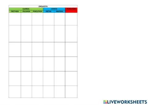 Instrumentos musicales