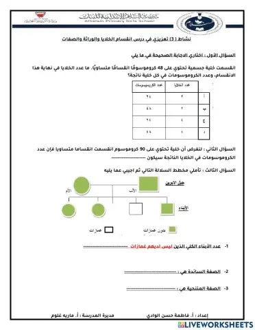 الوراثة والصفات