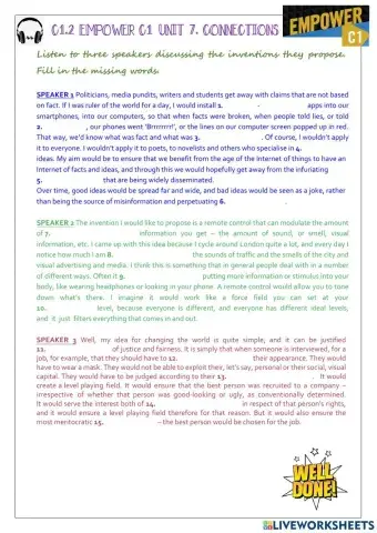 Listening Inventions