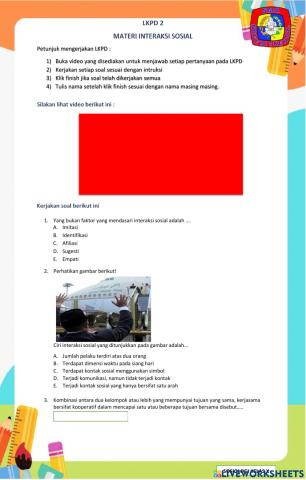 Lkpd interaksi sosial