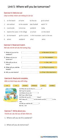 Where will you be this weekend?