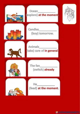 Passive voice different tenses