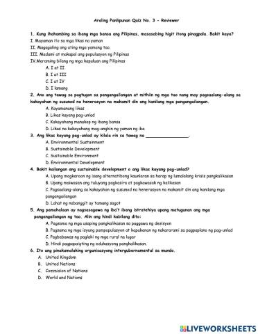 Likas Kayang Pag-unlad