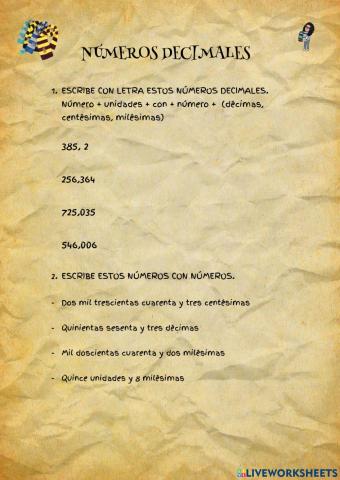 Números decimales