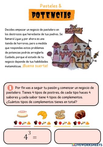 Potencias & Pasteles