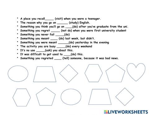 Gerund or Infinitive