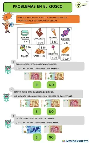 Problemas en el kiosco