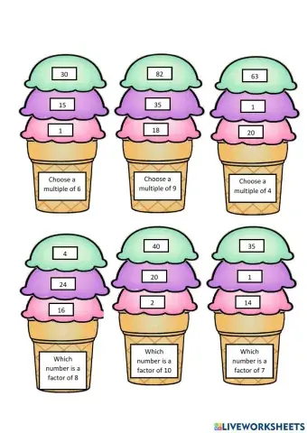 Multiple and factors