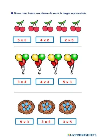 Iniciación multiplicación 1