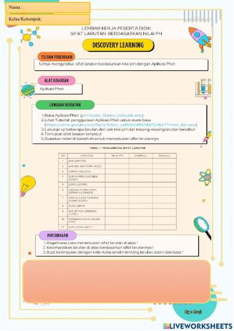 Lkpd percobaan asam basa