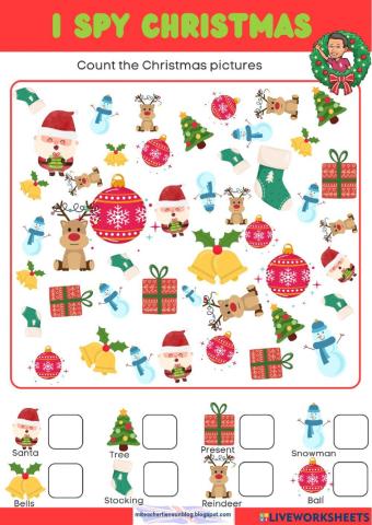 I spy.....Christmas pictures