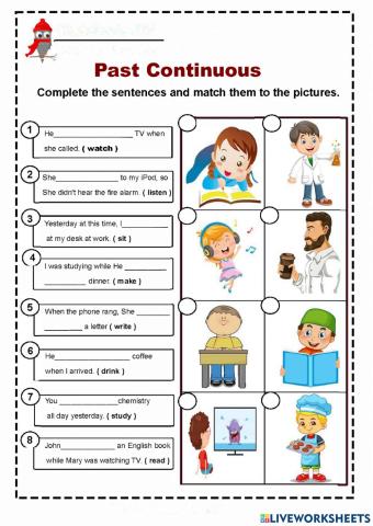 Past Continuous Tense