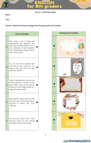 Kd 3.5 - greeting cards