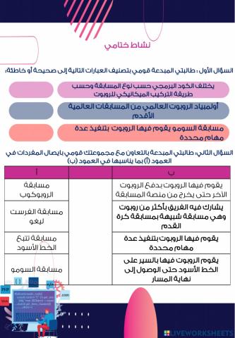 اغلاق الدرس