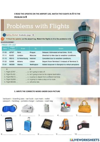 Flight booking