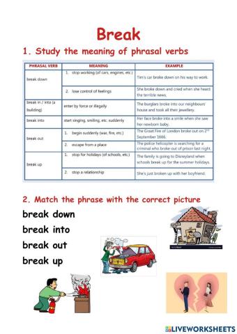 Phrasal verbs