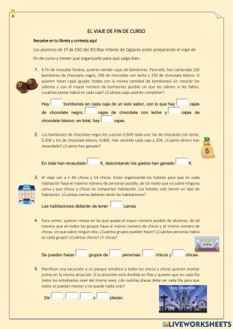 El viaje de fin de curso