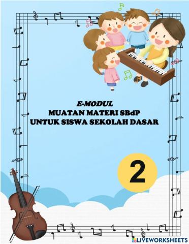 E-modul interaktif materi sbdp