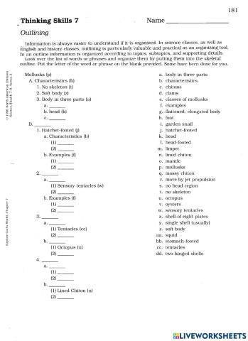 Thinking Skill chapter 7